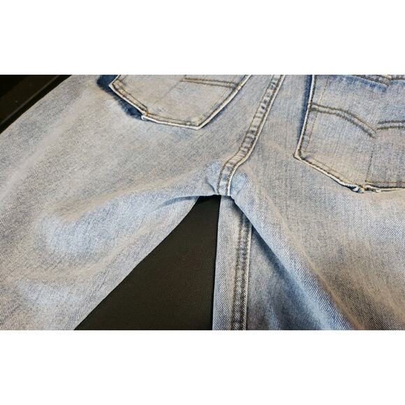 Light Wash Jeans Denim Unique Size 8 - Picture 9 of 10